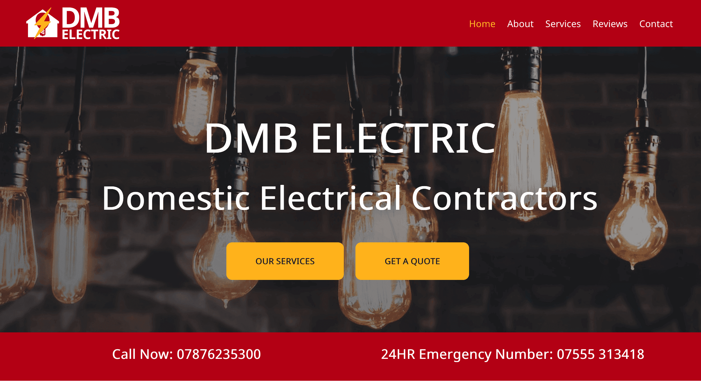 DMB Electric's New Website