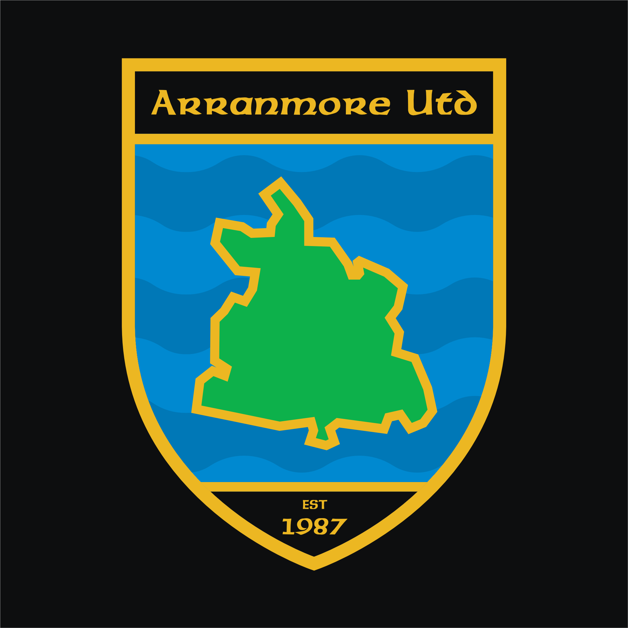 Image Arranmore United Football Logo