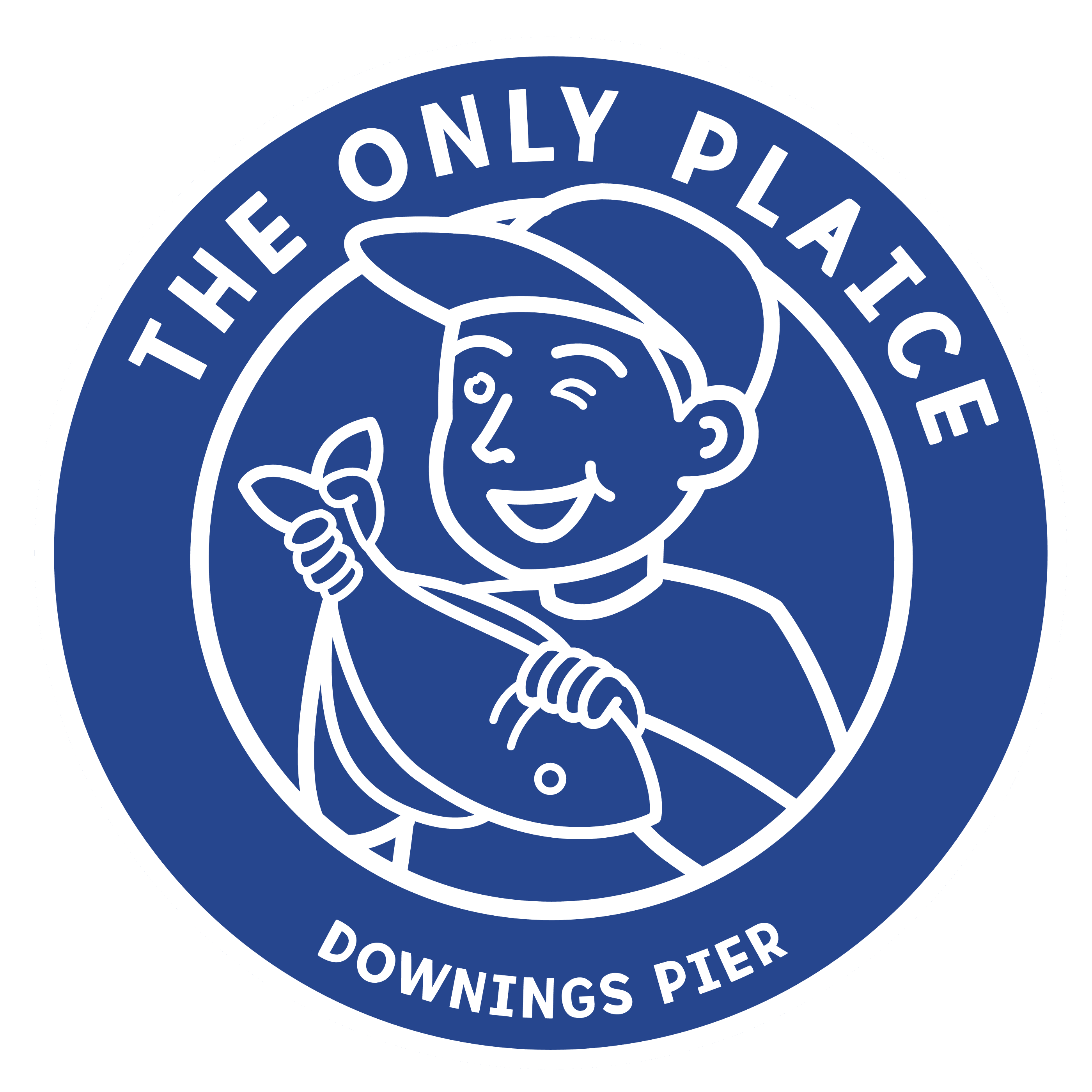 Image The Only Plaice Logo