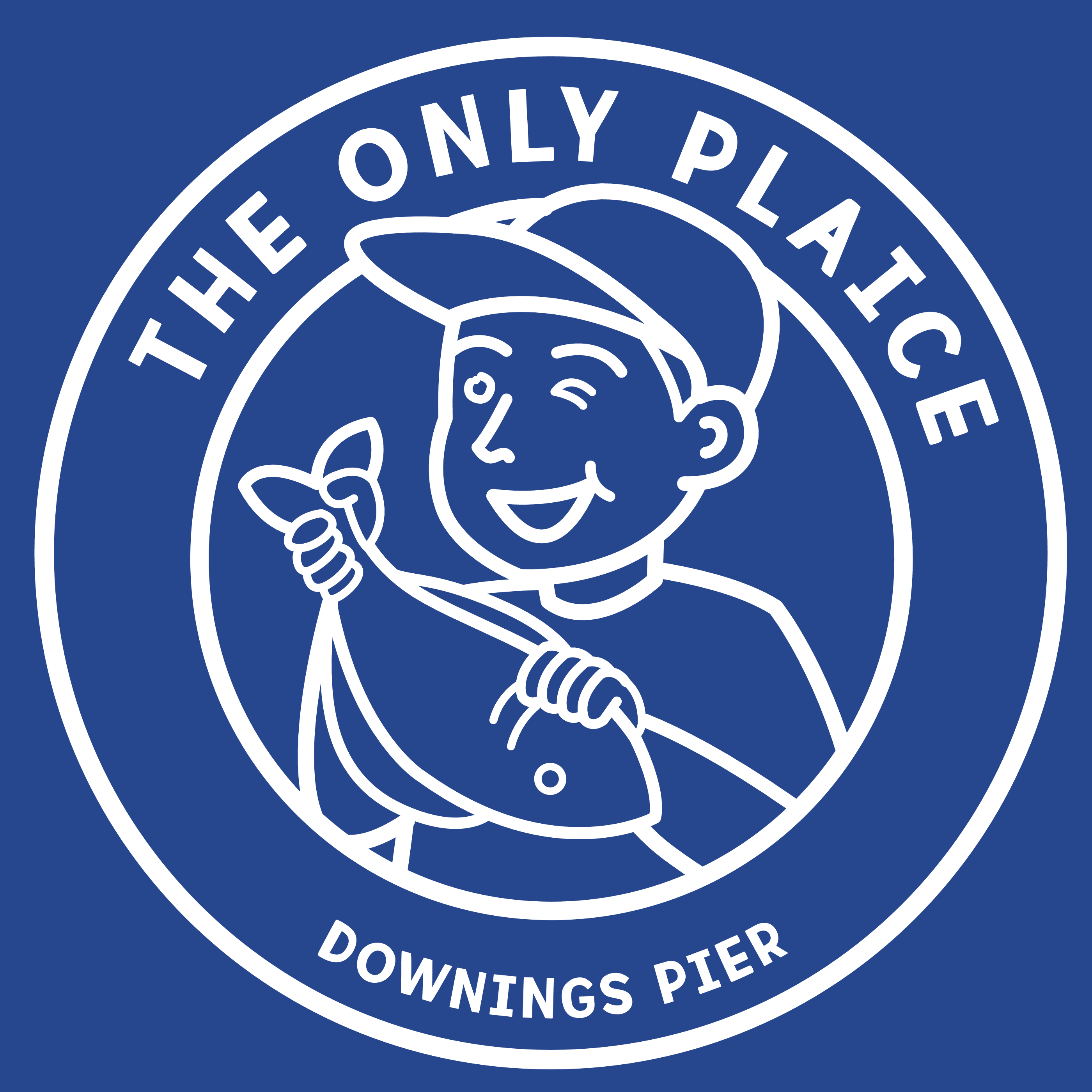 Image The Only Plaice Logo