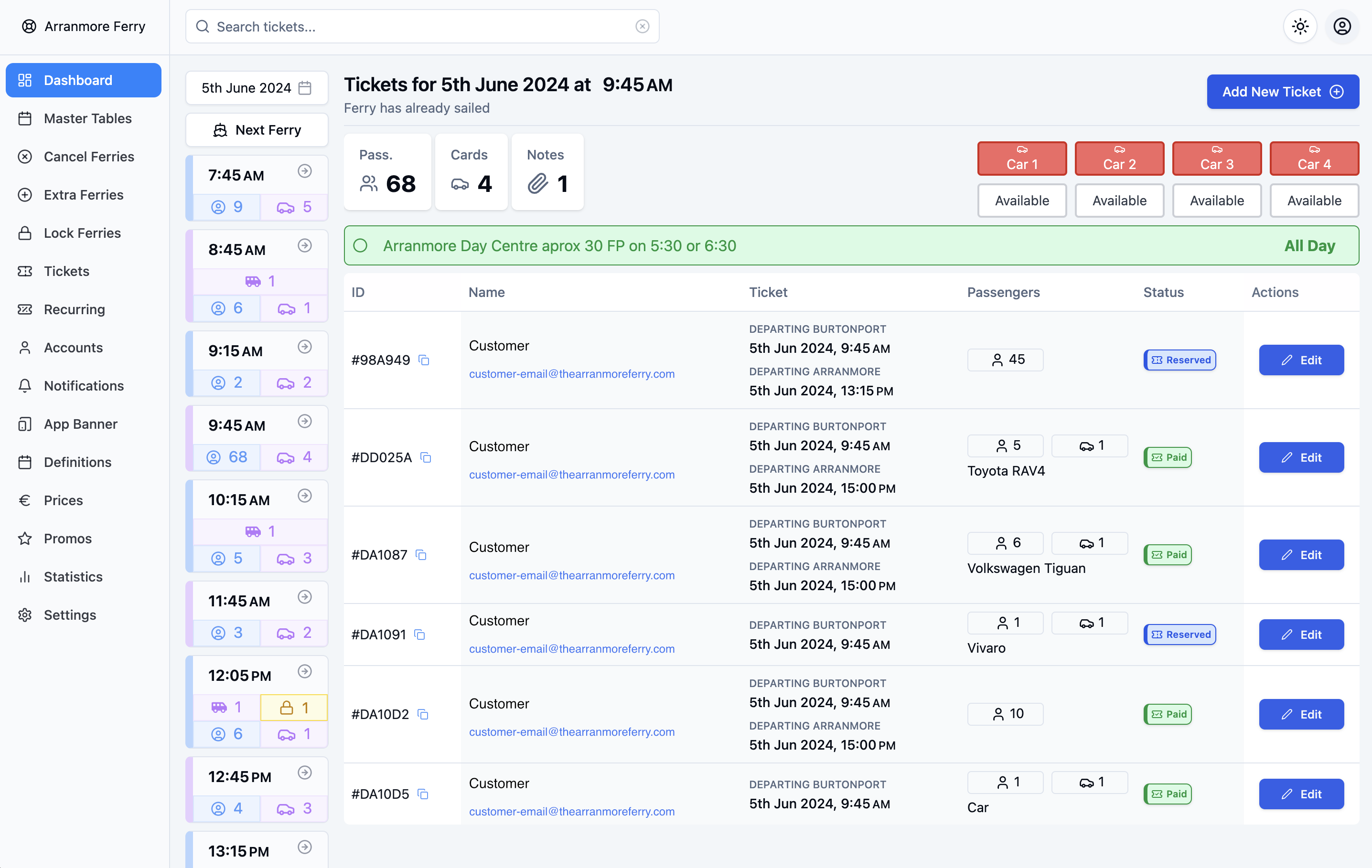 Web App, The Arranmore Ferry, By Hexa Studios