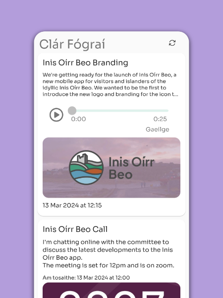 All The Latest Information On The Island Notice Board