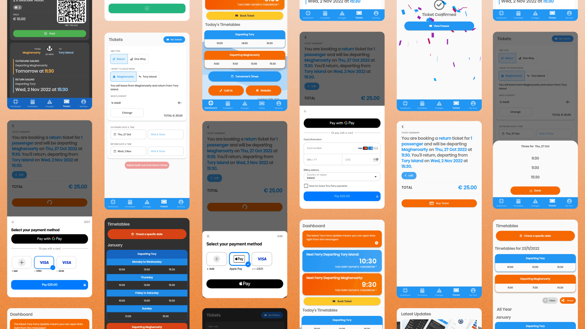 Mobile App for Ferries | Hexa Studios